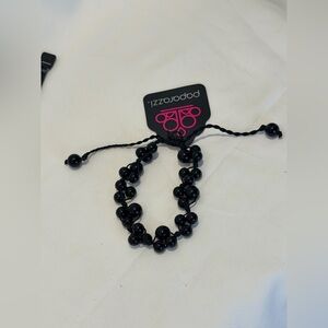 Paparazzi jewelry -vintage versatility Black Beaded Bracelet
